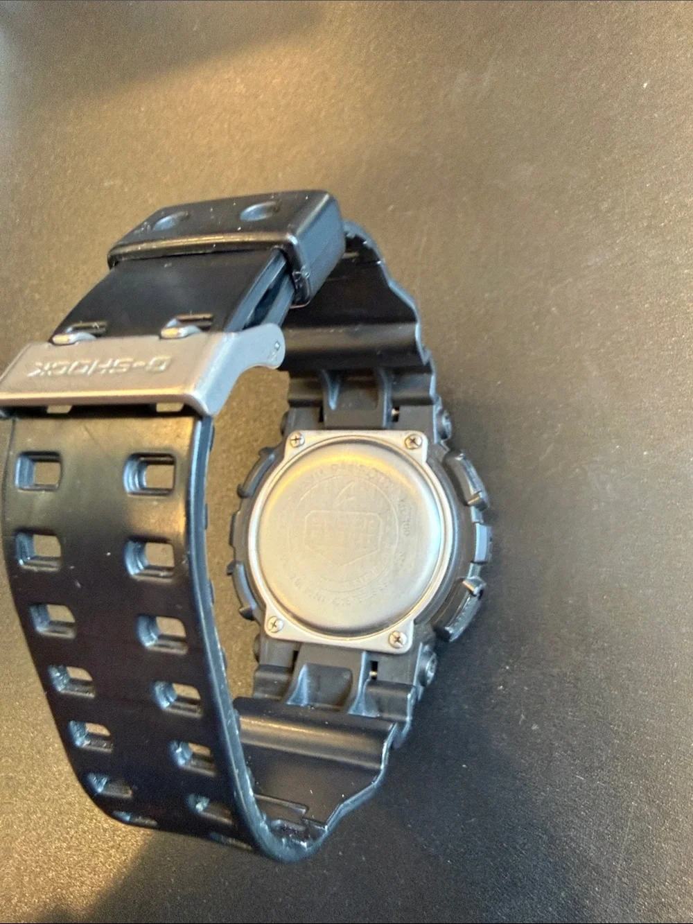 Casio G Shock GD 100 1B Military Black Inverted LCD Digital Watch 200M Works